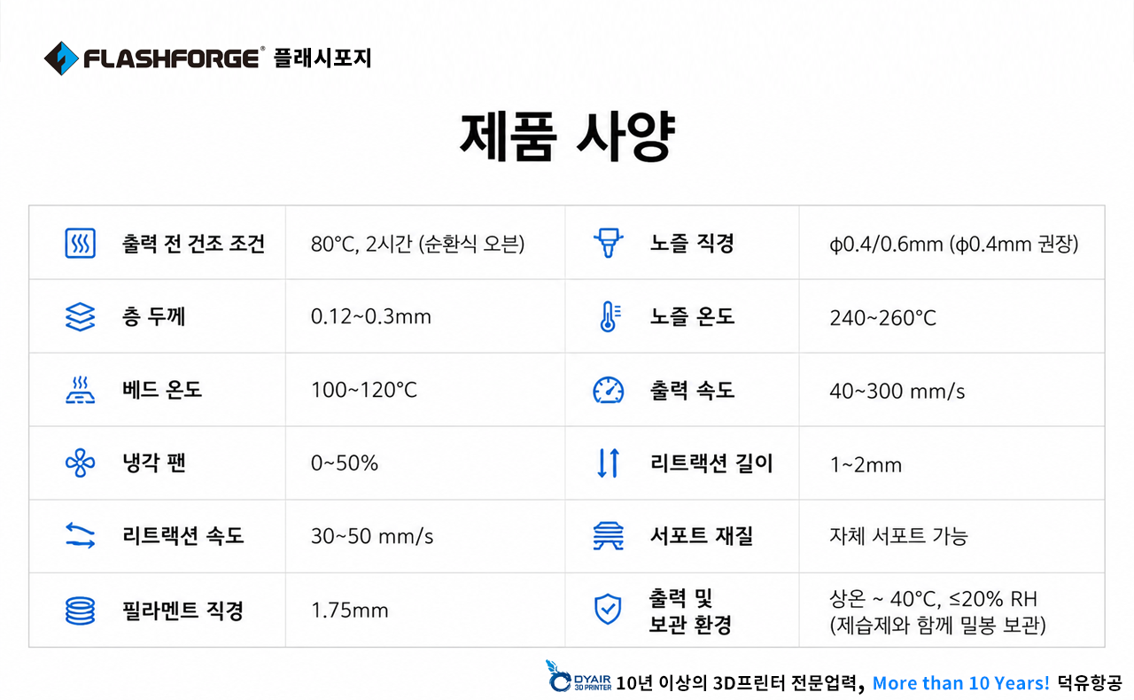 Flashforge ASA-CF 필라멘트, 플래시포지 ASA 탄소섬유 필라멘트