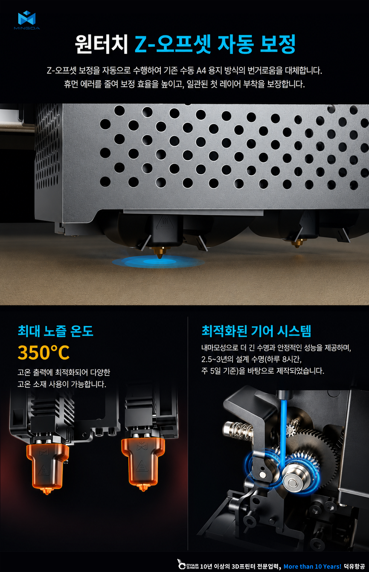 MINGDA MD600D Ultra 상세사양