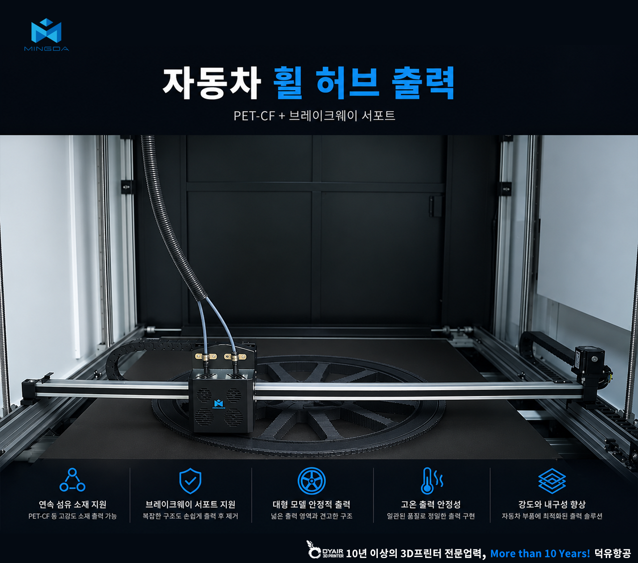 MINGDA MD1000D 3D프린터 상세사양